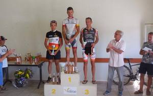 Vedene - Pass cyclisme - Lucas Lodato termine 3°