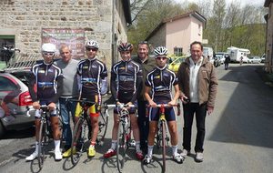 12° Tour du Pays d'Olliergues - Nationale Juniors 11-12/5/13