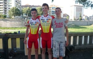 Valentin, Loïc S et Loïck D