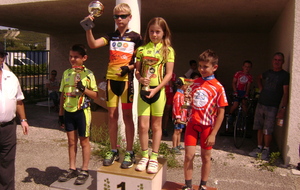 Berre - CLM Ecole de cyclisme - Victoire d'Oscar CHAMBERLAIN