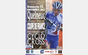 2° manche Coupe de France de cyclo cross à Quelneuc (56)