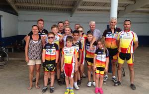 Fin d'entrainement Ecole de cyclisme