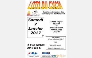 LOTO DU CVCM 2017