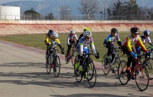 Piste à Cavaillon 1° manche