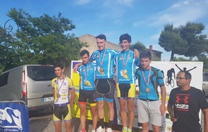 Chateauneuf de Gadagne - Léo Sébille Champion de Vaucluse Juniors