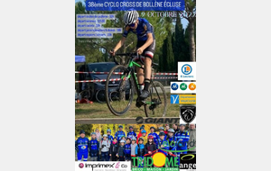 38émé Cyclocross de Bollène L'écluse