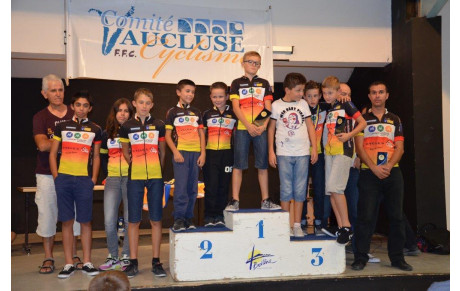 Championnat de Vaucluse Ecole de cyclisme 2014