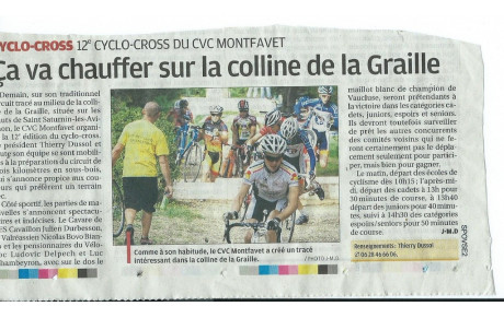 Saint Saturnin cyclo cross La Provence