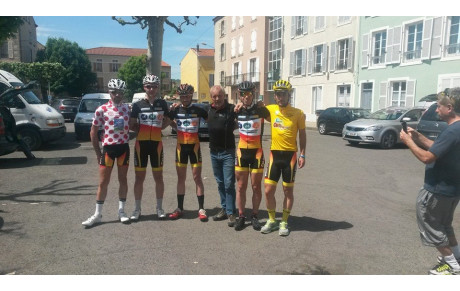 Tour Issoire et ses coteaux 2015 VICTOIRE DE LIONEL BAUDOIN