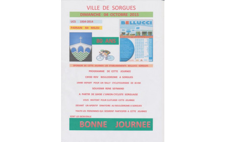 80 ANS DE UC SORGUES