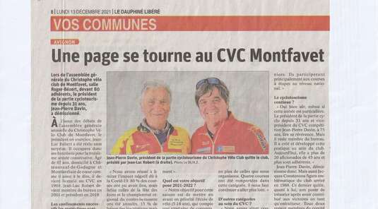 Une page se tourne au CVC Montfavet